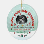 Gepersonaliseerd echografie Ornament oma kan niet (Links)