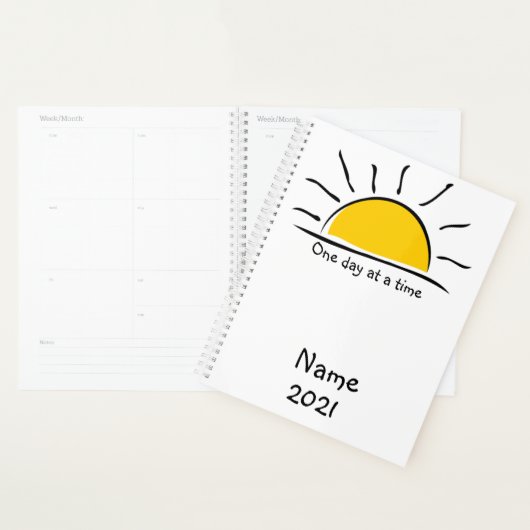 Gepersonaliseerd Eén dag tegelijk Planner (Display)