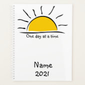 Gepersonaliseerd Eén dag tegelijk Planner (Voorkant)
