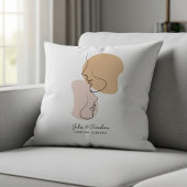 Gepersonaliseerd, één regel, liefde, boho, Arabisc Kussen