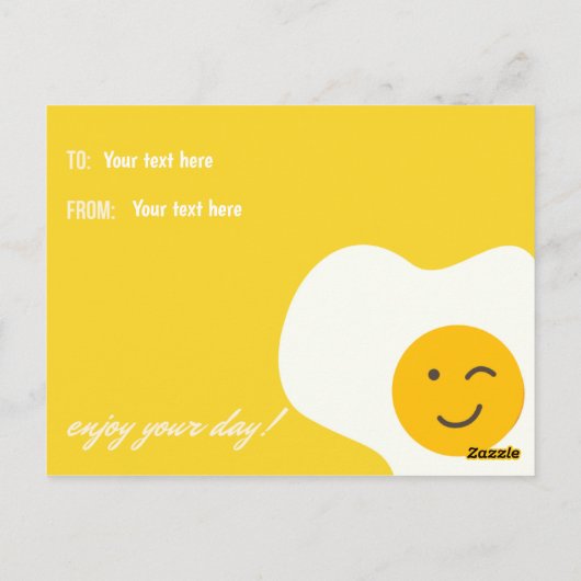 Gepersonaliseerd - Een vaste verjaardag grappig Briefkaart (Achterkant)