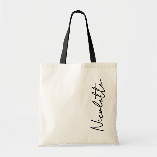 Gepersonaliseerd eenvoudig esthetisch Tas - Pas he (Voorkant)