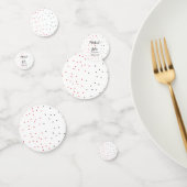 gepersonaliseerd eenvoudig jouw naam toevoegen roo confetti (Groep)