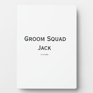 gepersonaliseerd eenvoudig monogram voeg uw naam t fotoplaat