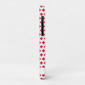 Gepersonaliseerd eenvoudig patroon Rode Kruis Medi Case-Mate iPhone Case (Achterkant/links)