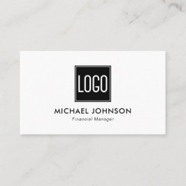 Gepersonaliseerd Eenvoudig uw Logo Visitekaartje