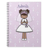 Gepersonaliseerd eerste communiedag Notitieboek (Voorkant)