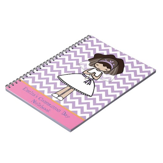 Gepersonaliseerd eerste communiedag Notitieboek (Linkerzijde)