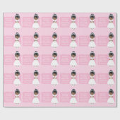 Gepersonaliseerd eerste communistische Afrikaans-A Cadeaupapier (Vlak)