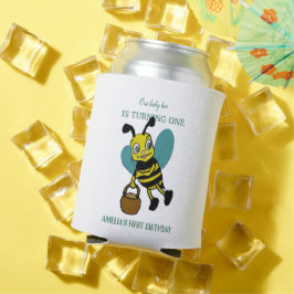 Gepersonaliseerd eerste geboortejaar 1e verjaardag blikjeskoeler