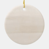 Gepersonaliseerd Eerste Kersthuwelijk zoals Mr & M Keramisch Ornament (Achterkant)