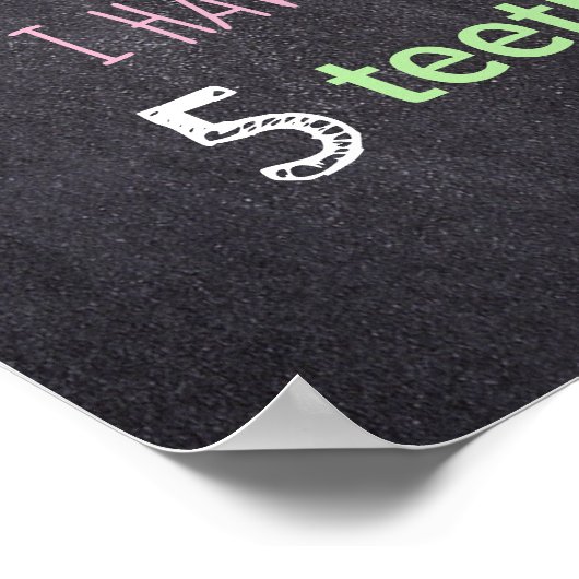 Gepersonaliseerd eerste vogeldagenbord poster (Hoek)