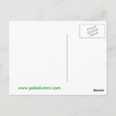 Gepersonaliseerd Eid Mubarak-Briefkaart Briefkaart (Achterkant)