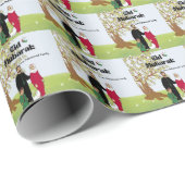 Gepersonaliseerd Eid Mubarak Gratis Palestina Them Cadeaupapier (Rol Hoek)