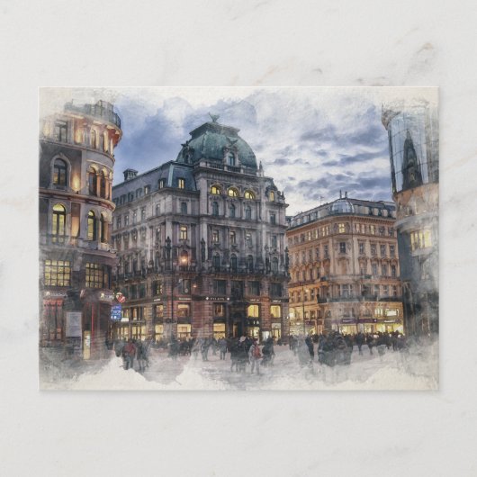 Gepersonaliseerd Eigen Foto & Tekst Briefkaart (Voorkant)