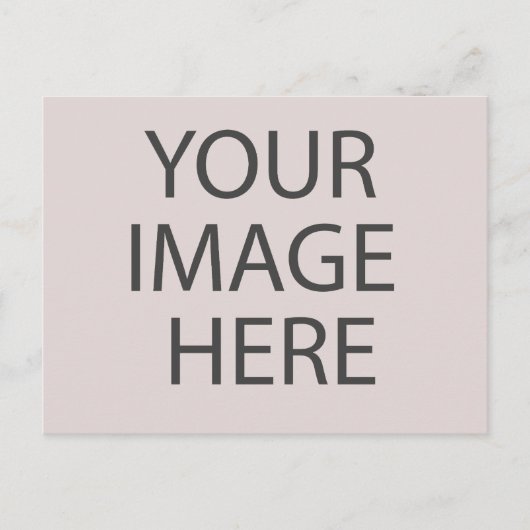 Gepersonaliseerd Eigen Foto & Tekst Briefkaart (Voorkant)