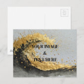 Gepersonaliseerd Eigen Foto & Tekst Briefkaart (Voorkant / Achterkant)