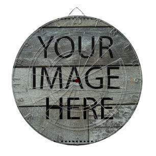 Gepersonaliseerd Eigen Foto & Tekst Dartbord