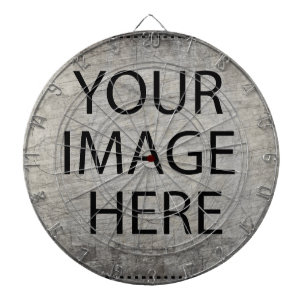Gepersonaliseerd Eigen Foto & Tekst Dartbord