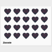 Gepersonaliseerd Eigen Foto & Tekst Hart Sticker (Vel)