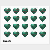 Gepersonaliseerd Eigen Foto & Tekst Hart Sticker (Vel)