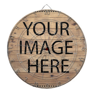 Gepersonaliseerd Eigen Foto & Tekst Maken Dartbord