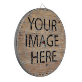 Gepersonaliseerd Eigen Foto & Tekst Maken Dartbord (Voorkant Links)