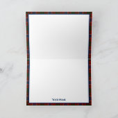 Gepersonaliseerd Eilean Donan Castle - Clan MacRae Kaart (Binnen)