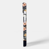 Gepersonaliseerd Elegant Bloemen Roze & Goud Patro Case-Mate iPhone Case (Achterkant / Links)