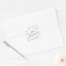 Gepersonaliseerd / Elegant bloemenpatroon