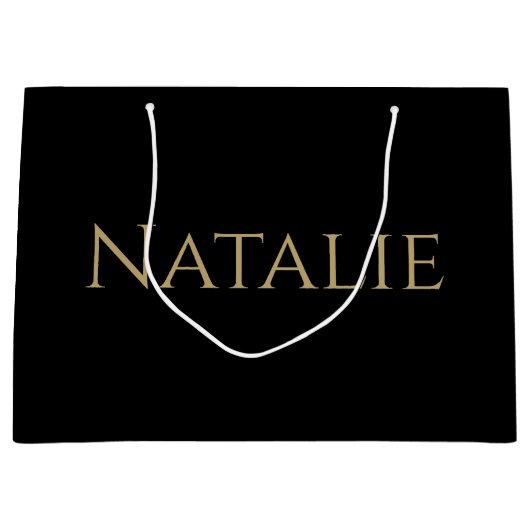 Gepersonaliseerd Elegant Bridal Party Groomsman Br Groot Cadeauzakje (Voorkant)