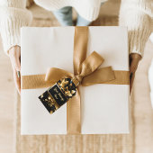 Gepersonaliseerd Elegant Goud Cadeaulabel