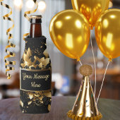 Gepersonaliseerd Elegant Goud Flesjeskoeler