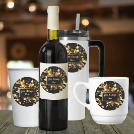 Gepersonaliseerd Elegant Goud Labels