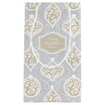 Gepersonaliseerd elegant kerstsierpatroon