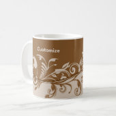 Gepersonaliseerd Elegant Mok Coffee Mok Cup (Voorkant links)