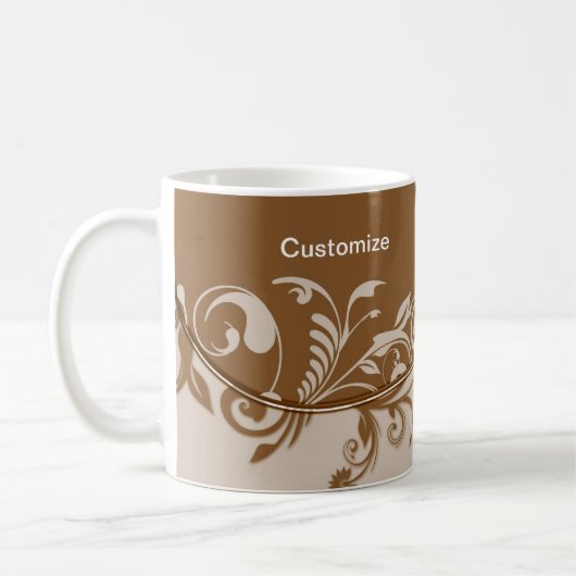 Gepersonaliseerd Elegant Mok Coffee Mok Cup (Links)