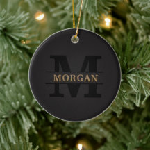 Gepersonaliseerd Elegant Monogram en Naam