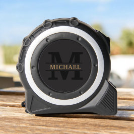 Gepersonaliseerd Elegant Monogram en Naam Rolmaat