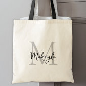 Gepersonaliseerd Elegant Monogram Tote Bag
