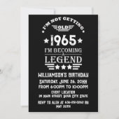 Gepersonaliseerd elegant verjaardagsfeestje kaart (Voorkant)