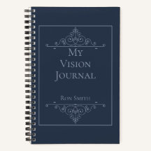 Gepersonaliseerd Elegant Vision Journal