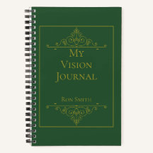 Gepersonaliseerd Elegant Vision Journal