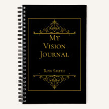 Gepersonaliseerd Elegant Vision Journal