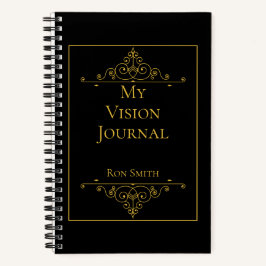 Gepersonaliseerd Elegant Vision Journal Notitieboek
