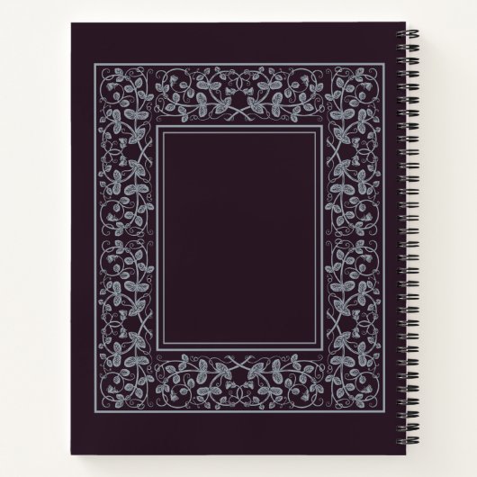 Gepersonaliseerd Elegant Writend Notitieboek voor  (Achterkant)