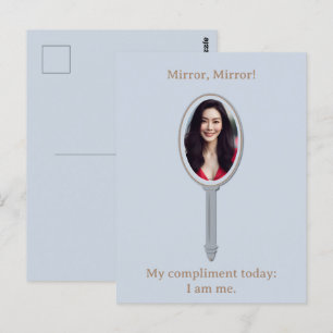 Gepersonaliseerd Elegante Inspirerend foto handspi Briefkaart