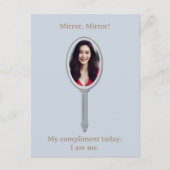 Gepersonaliseerd Elegante Inspirerend foto handspi Briefkaart (Voorkant)