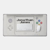 Gepersonaliseerd elektronisch handvat van de Oude  Bureaumat (Keyboard & Muis)