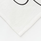 Gepersonaliseerd Elk goed geschenk komt uit de hem Fleece Deken (Hoek)